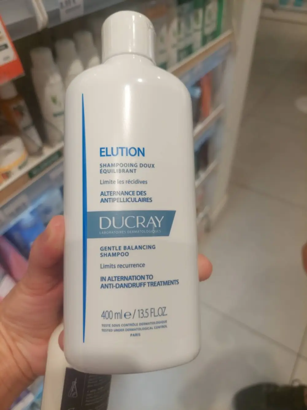 DUCRAY - Elution - Shampooing doux équilibrant antipelliculaire