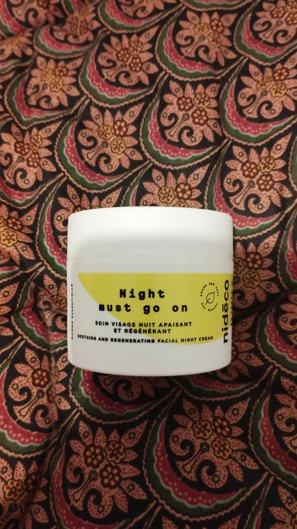 NIDÉ.CO - Night must go on - Soin visage nuit 