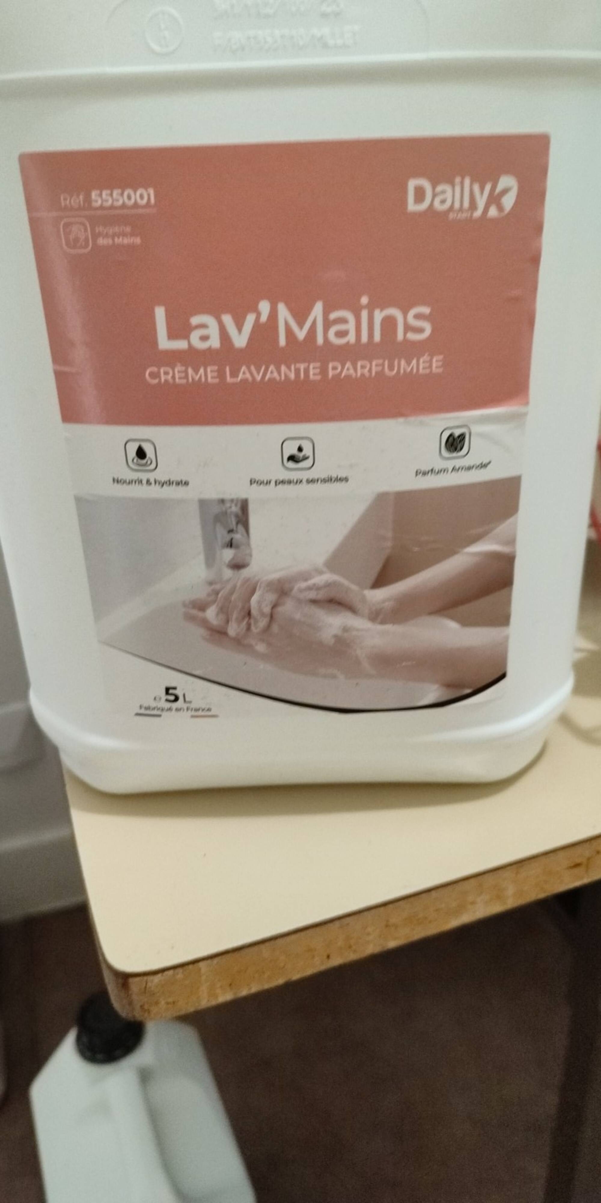 DAILY - Lav'mains - crème lavante parfumée