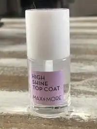 MAX & MORE - Hight Shine Top coat