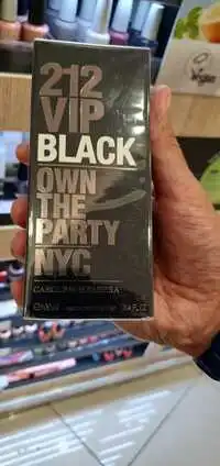 CAROLINA HERRERA - 212 Vip black - Eau de parfum for men