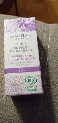 LA VIE CLAIRE - Huile de figue de barbarie Bio