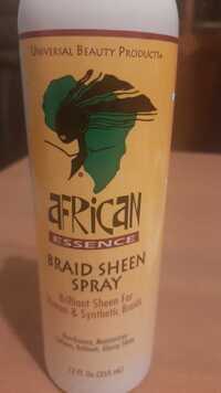 UNIVERSAL BEAUTY PRODUCTS - African essence - Braid sheen spray