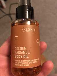 FRESHLY - Golden radiance body oil