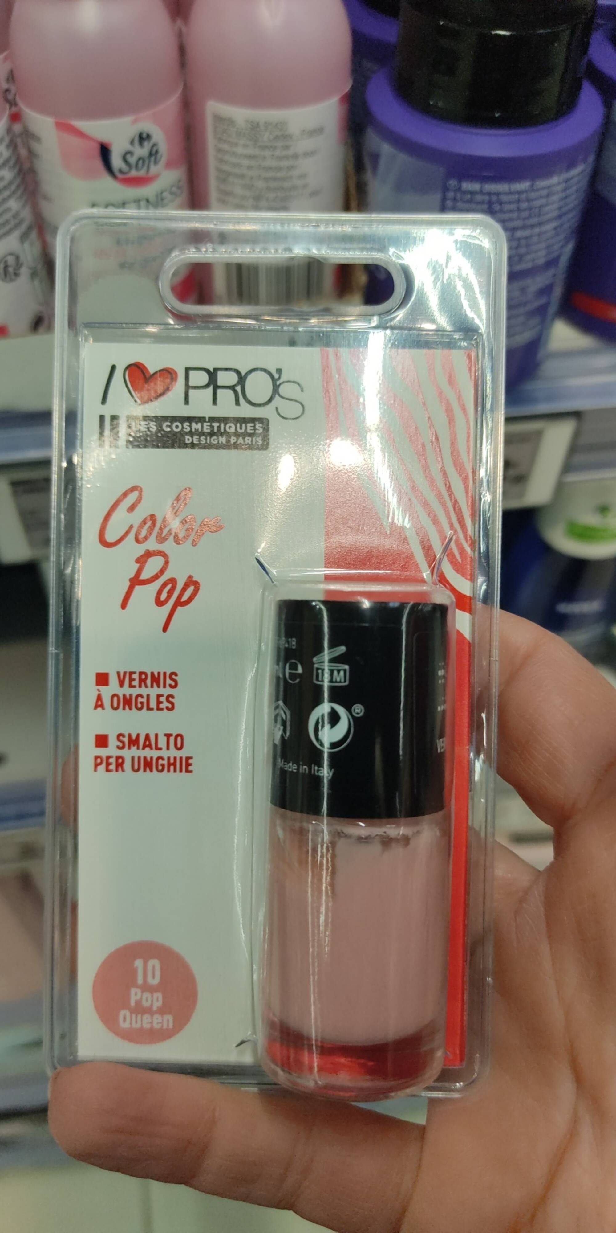PRO'S - Vernis à ongles color pop