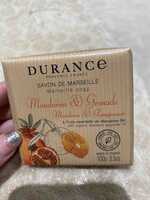 DURANCE - Savon de marseille mandarine & grenade