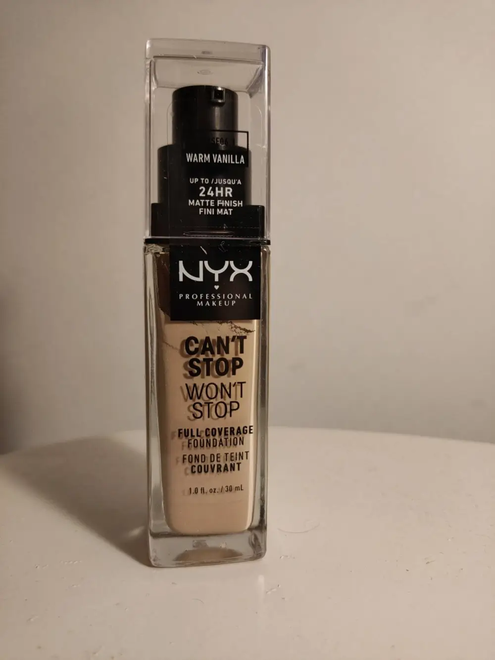 NYX - Can't stop won't stop - Fond de teint couvrant