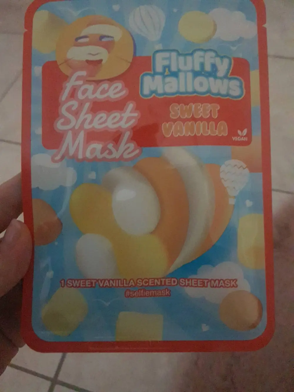 MAXBRANDS MARKETING B.V. - Fluffy mallows sweet vanilla - Face sheet mask