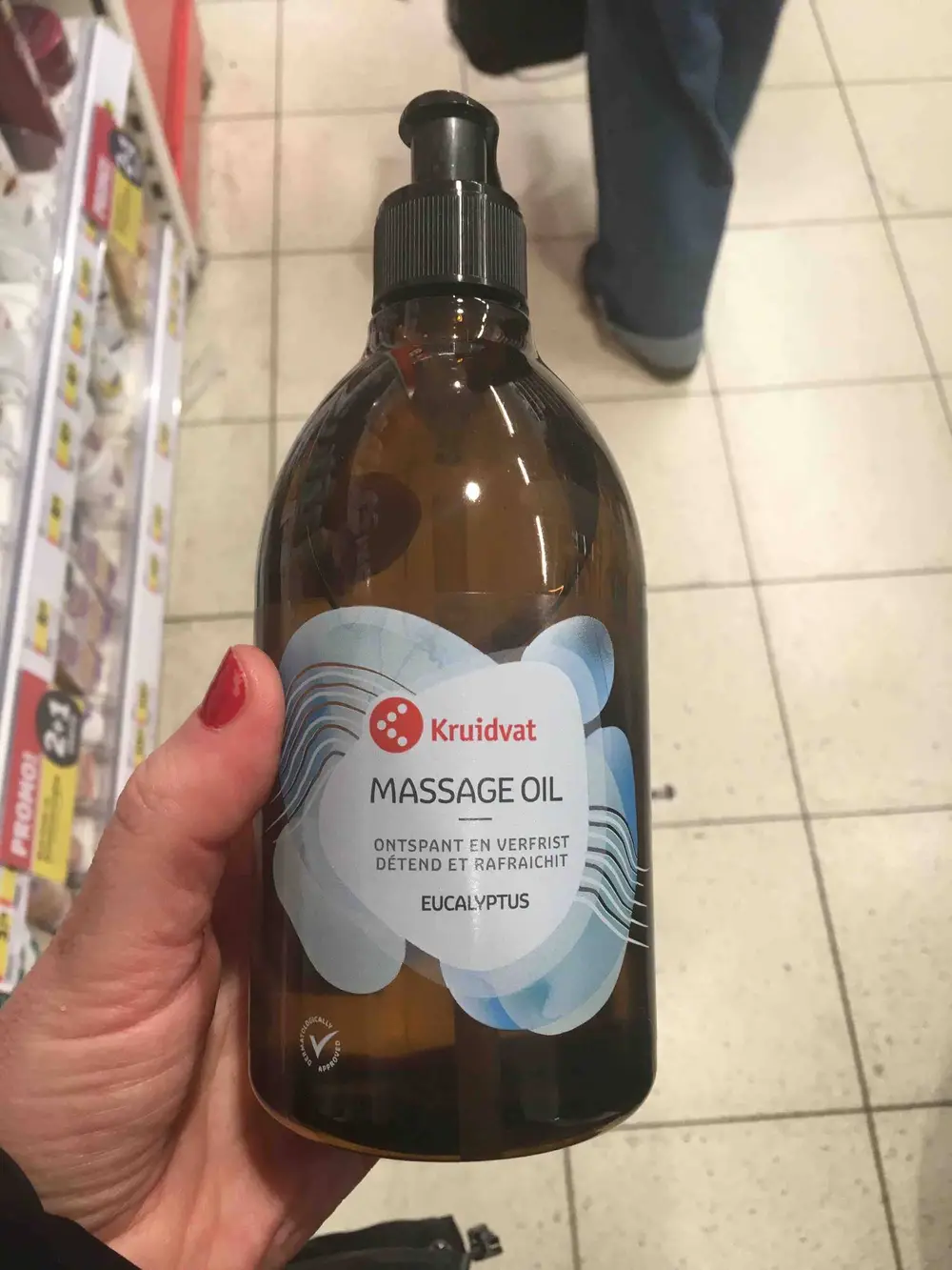 KRUIDVAT - Massage oil eucalyptus