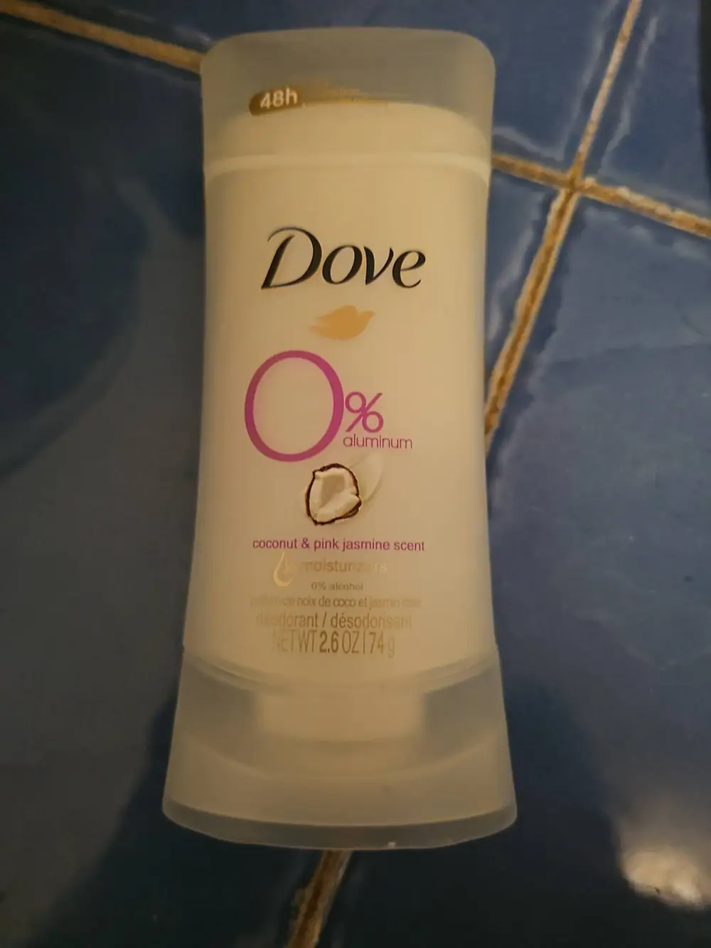 DOVE - Déodorant 0% aluminum