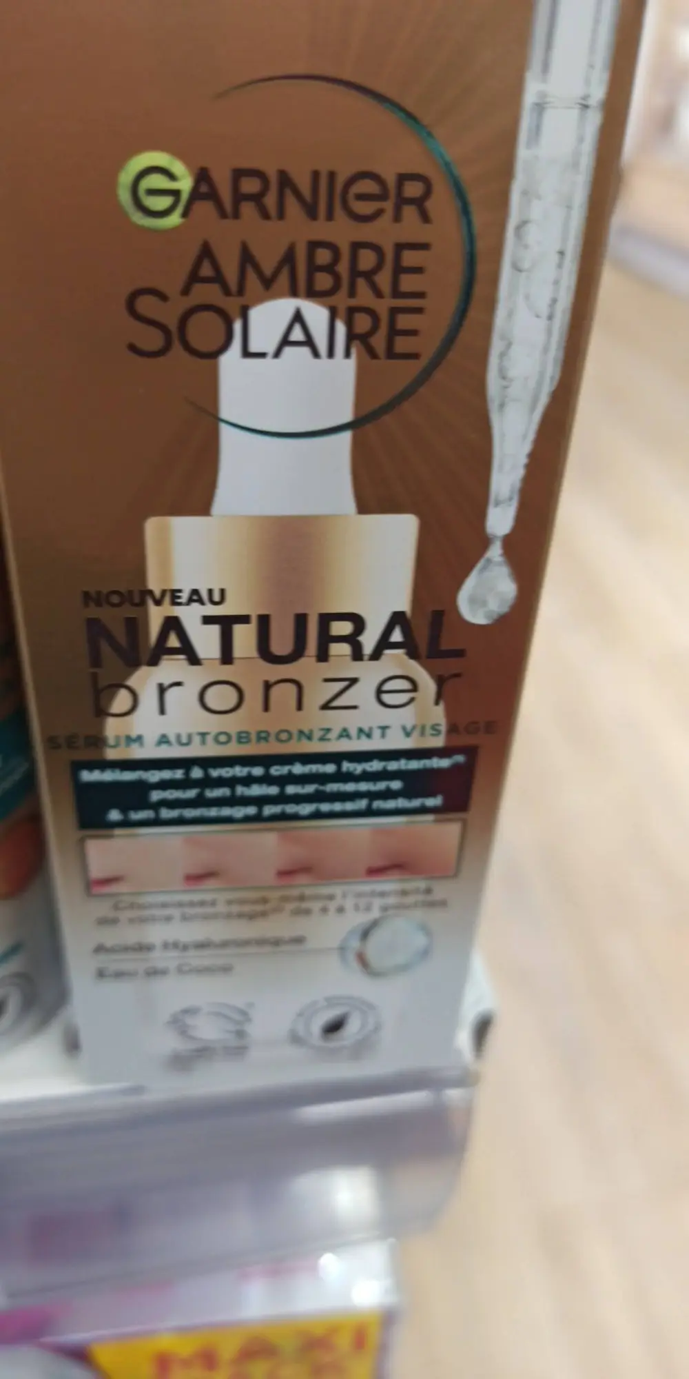 GARNIER AMBRE SOLAIRE - Serum autobrozant 