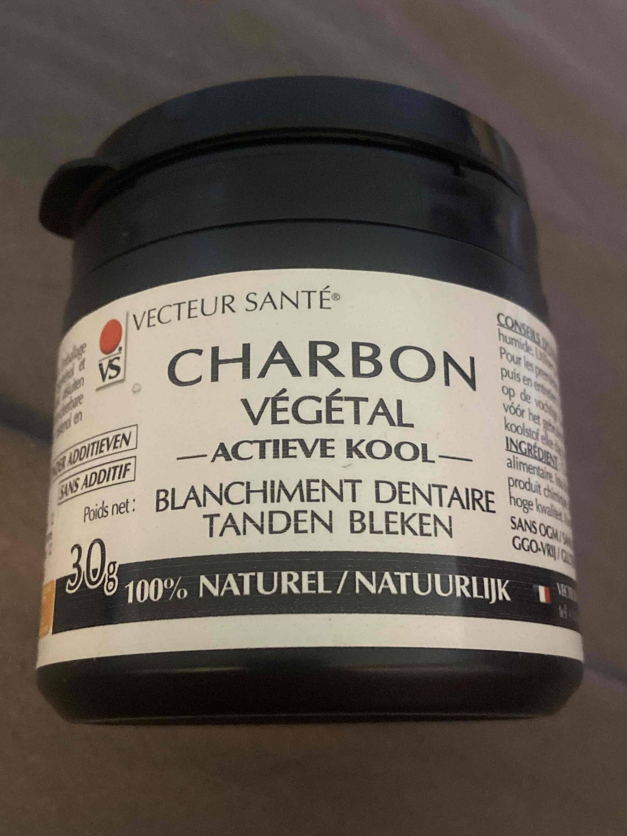 VECTEUR SANTÉ - Charbon végétal - Blanchiment dentaire 