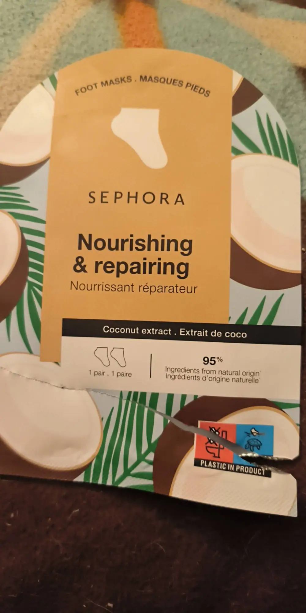 SEPHORA - Nourrissant réparateur - Masques pieds