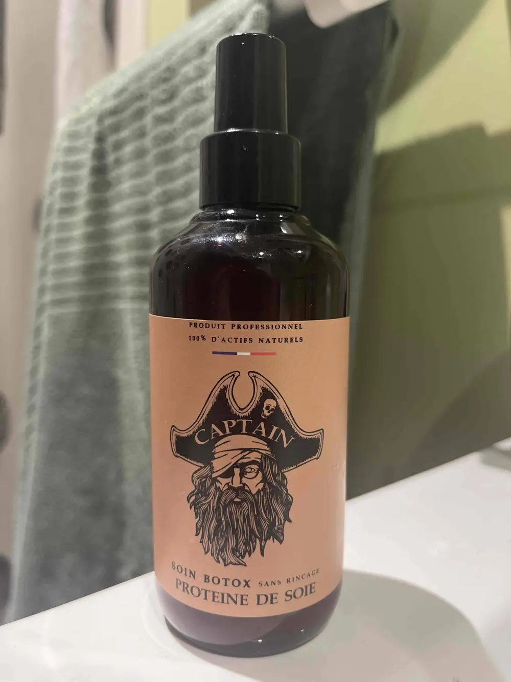 CAPTAIN - Soin botox sans rinçage proteine de soie