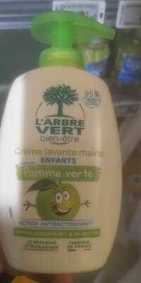 L'ARBRE VERT - Pomme verte - Crème lavante mains enfants