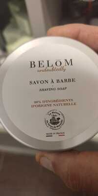 BELOM - Savon à barbe