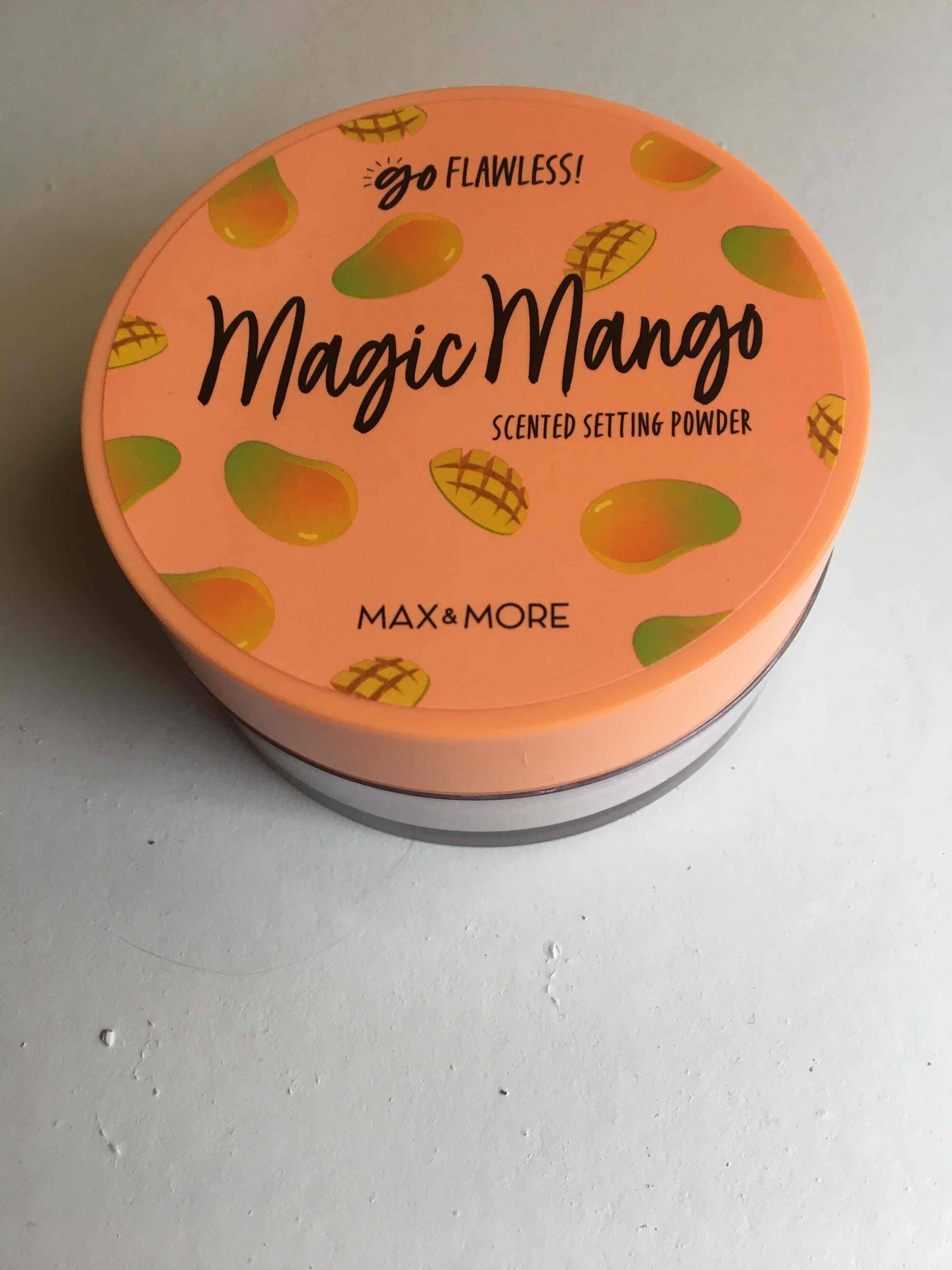 MAX & MORE - Magic mango - Scented setting powder