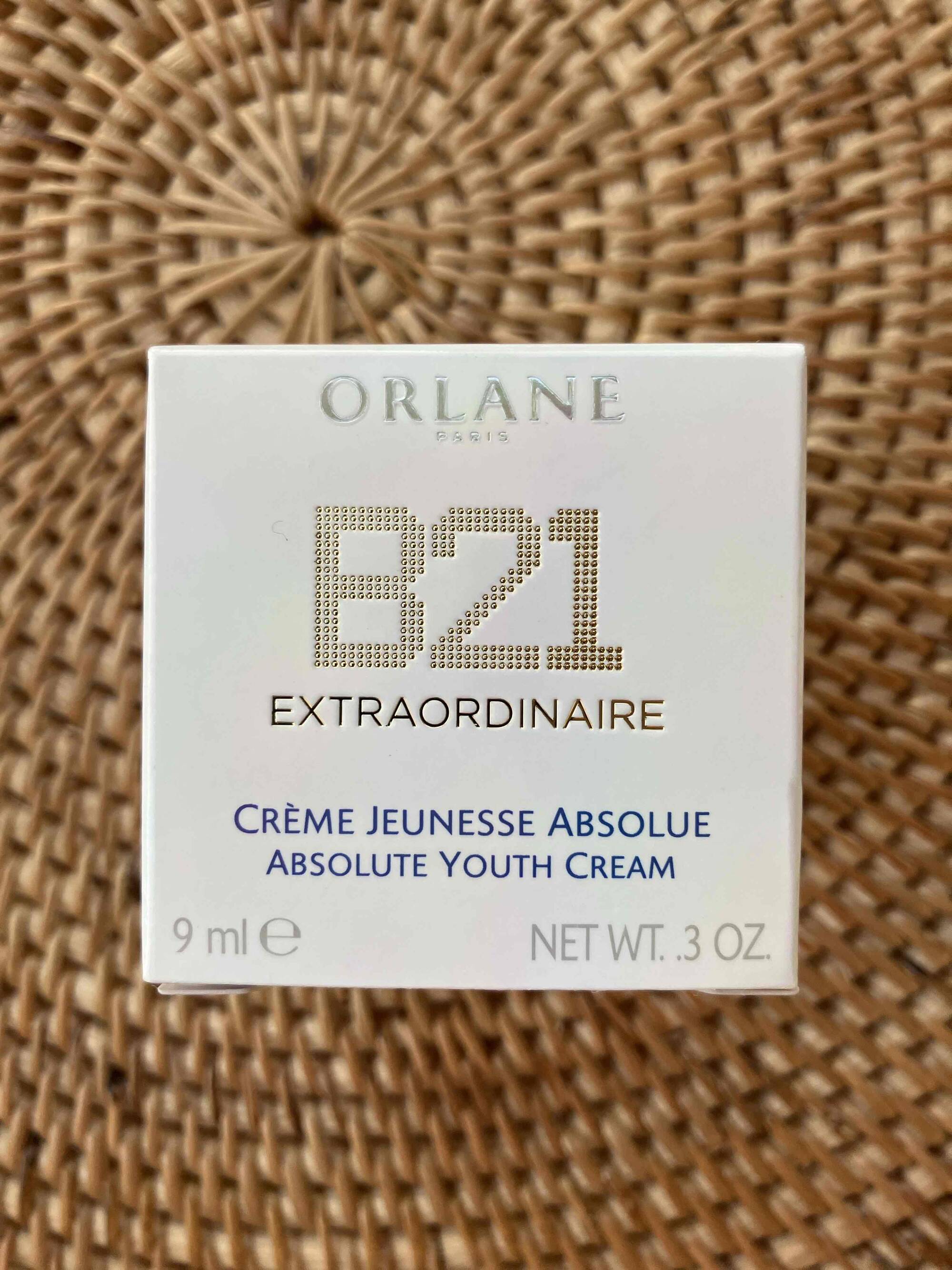 ORLANE - B21 extraordinaire - Crème jeunesse absolue 