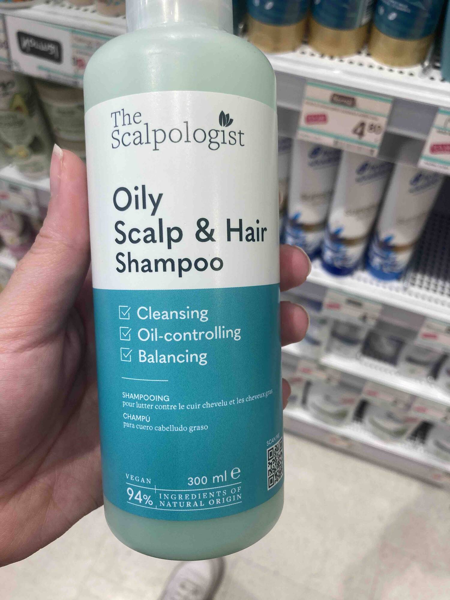 THE SCALPOLOGIST - Oily scalp & hair shampoo 