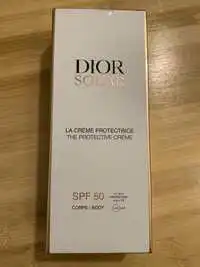 DIOR - Dior solar - Crème protectrice SPF 50