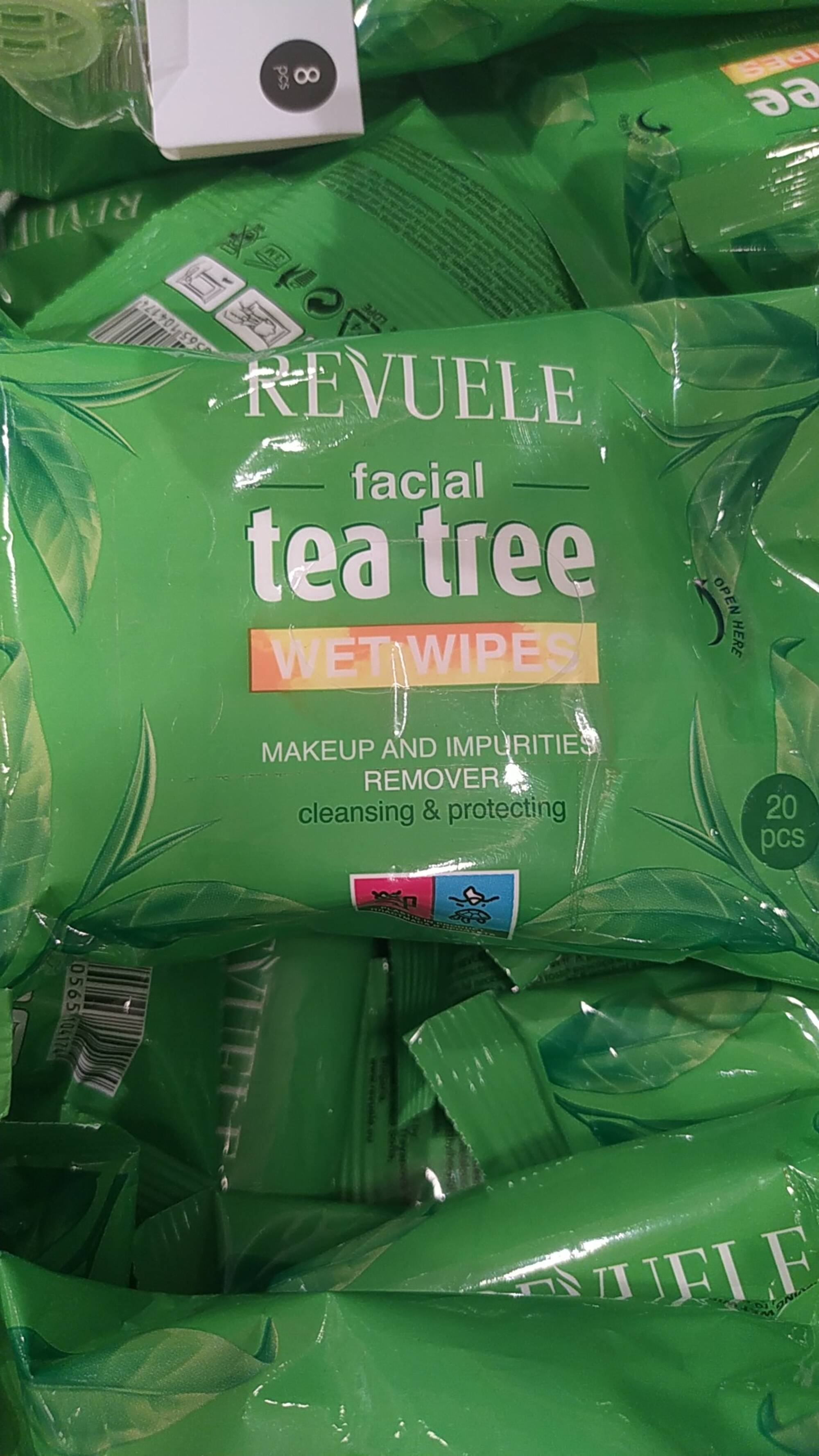 REVUELE - Tea tree - Makeup and impurities remover