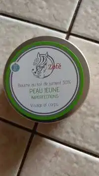 ZOFÉ - Peau jeune - Baume au lait de jument