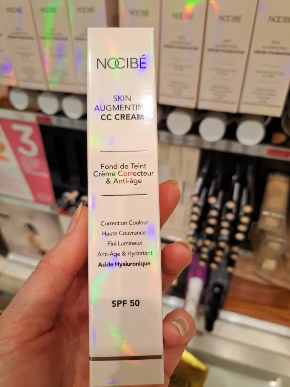 NOCIBÉ - Skin augmentin CC cream - Fond de teint crème correcteur et anti-âge