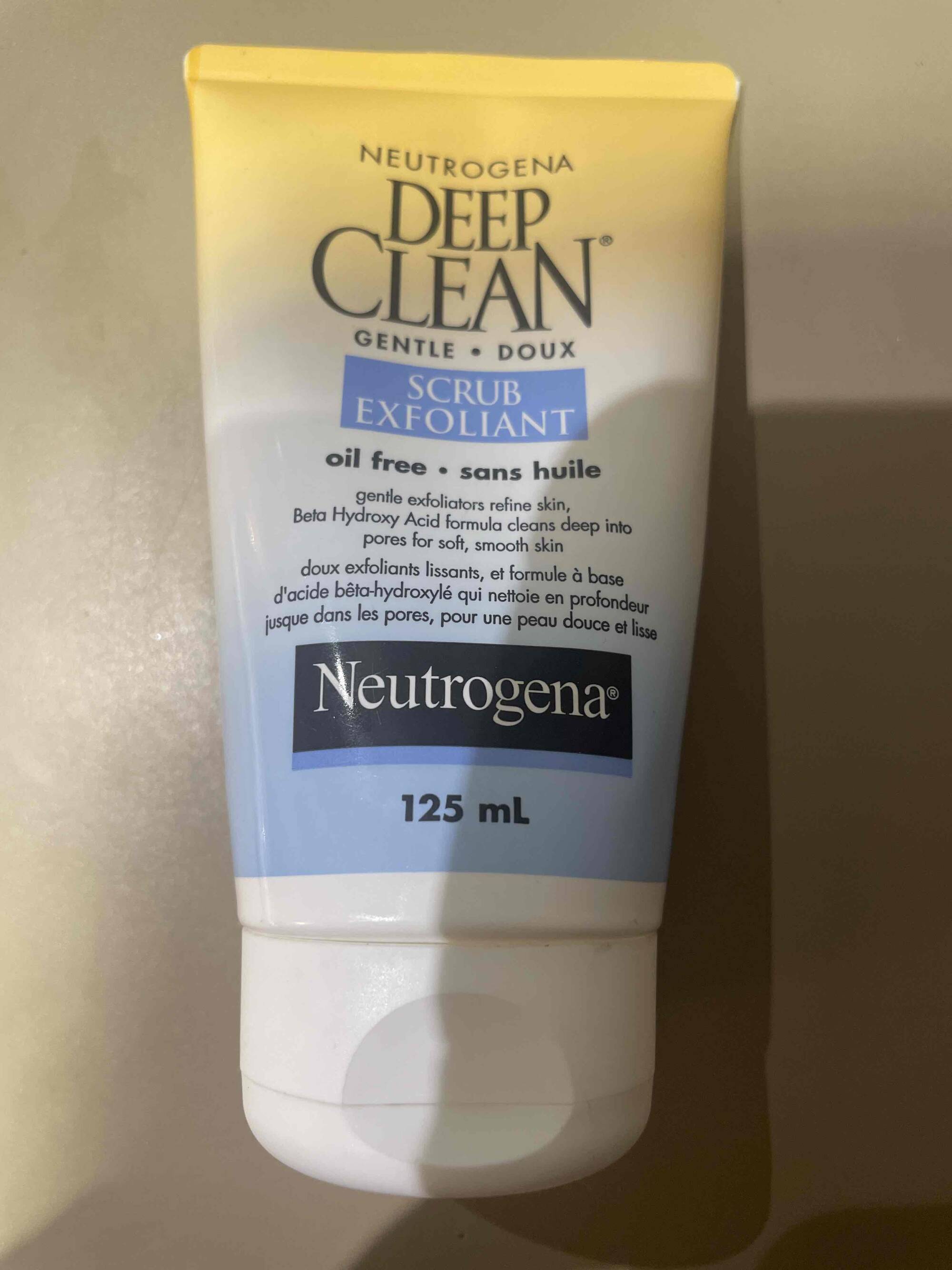 NEUTROGENA - Deep clean scrub exfoliant