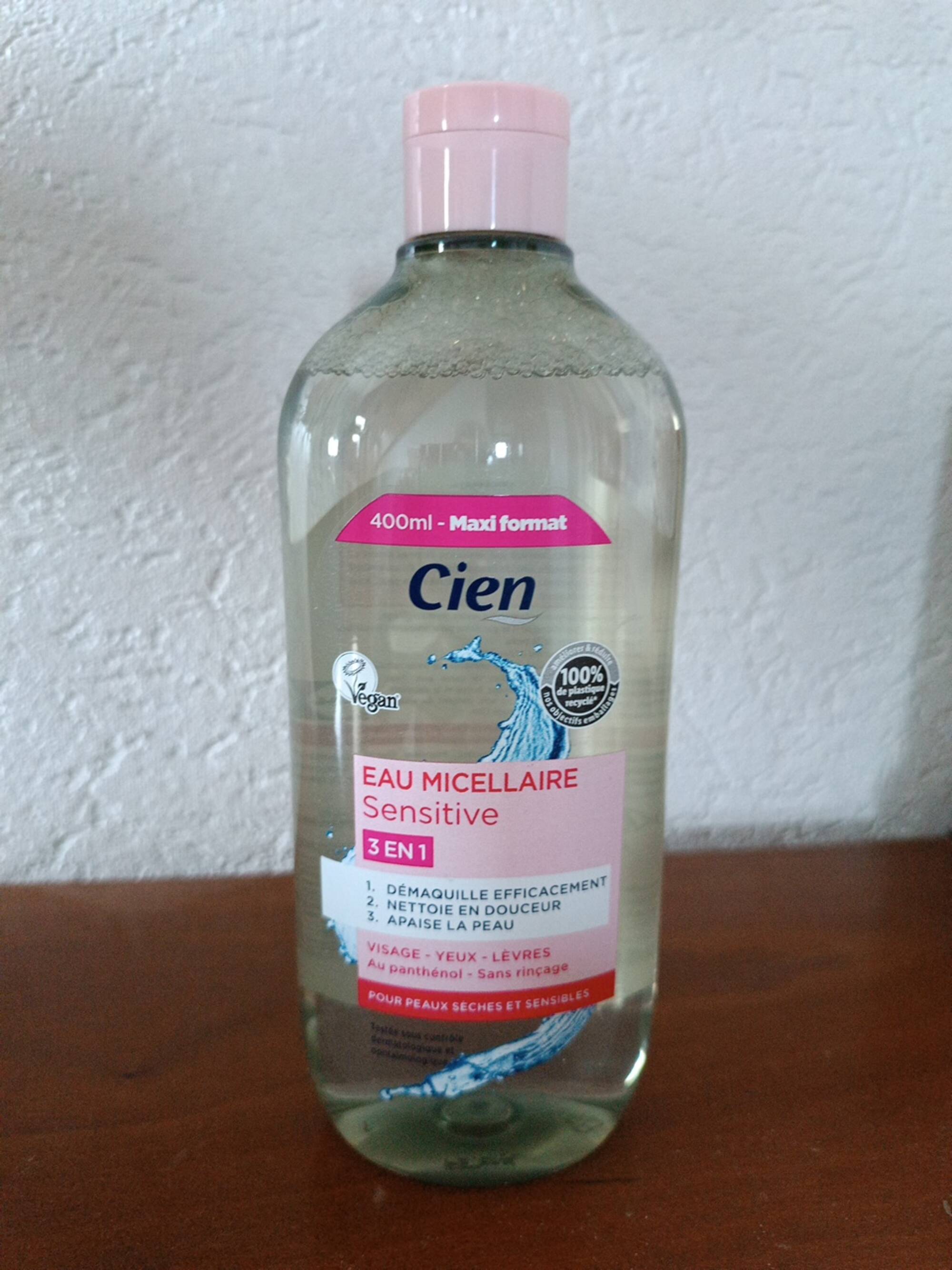 CIEN - Eau micellaire sensitive 3 en 1