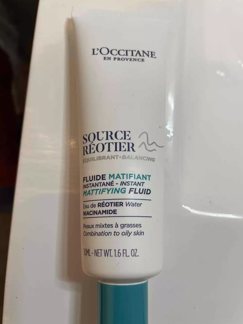 L'OCCITANE - Source réotier - Fluide matifiant instantané