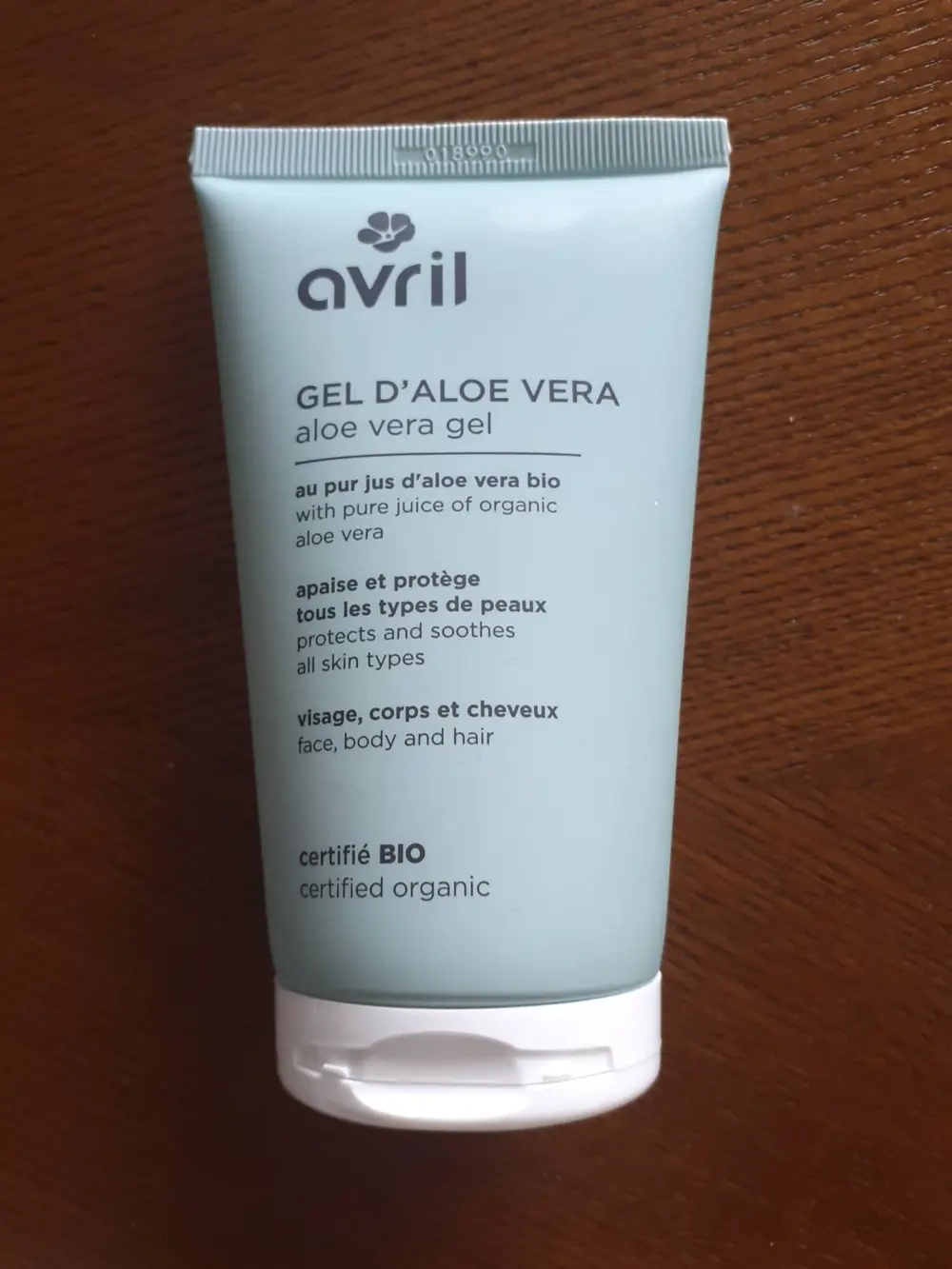 AVRIL - Gel d'aloe vera bio