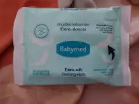 BABYMED - 10 Lingettes nettoyantes extra douces 