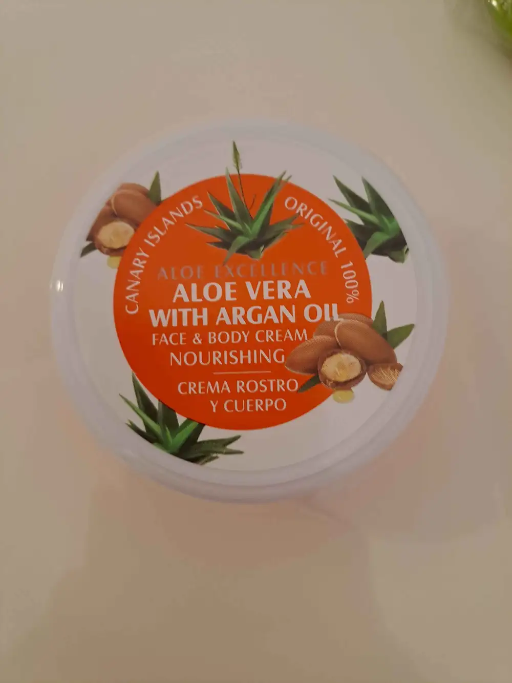 CANARY ISLANDS - Aloe vera with argan oil - Face & body cream
