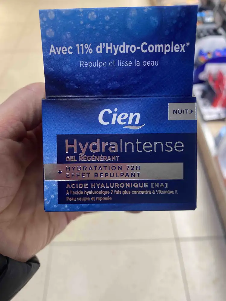 CIEN - Hydraintense - Gel régénérant acide hyaluronique