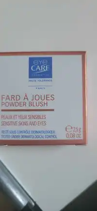 EYE CARE - Fard à joues peaux et yeux sensibles