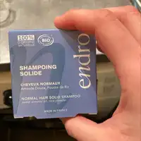 ENDRO - Shampooing solide cheveux normaux 