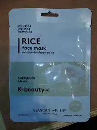 K-BEAUTY - Masque de visage au riz
