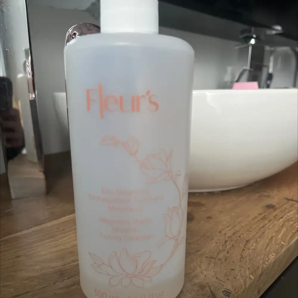 FLEUR'S - Eau magnolia démaquillant tonifiant micellaire