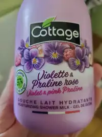 COTTAGE - Violette & praline rose - Douche lait hydratante