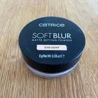 CATRICE - Soft blur - Matte setting powder 020 light