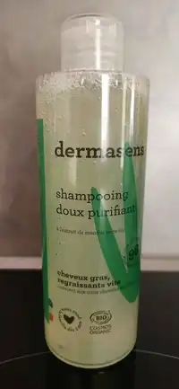 DERMASENS - Shampooing doux purifiant à l'extrait de menthe verte bio