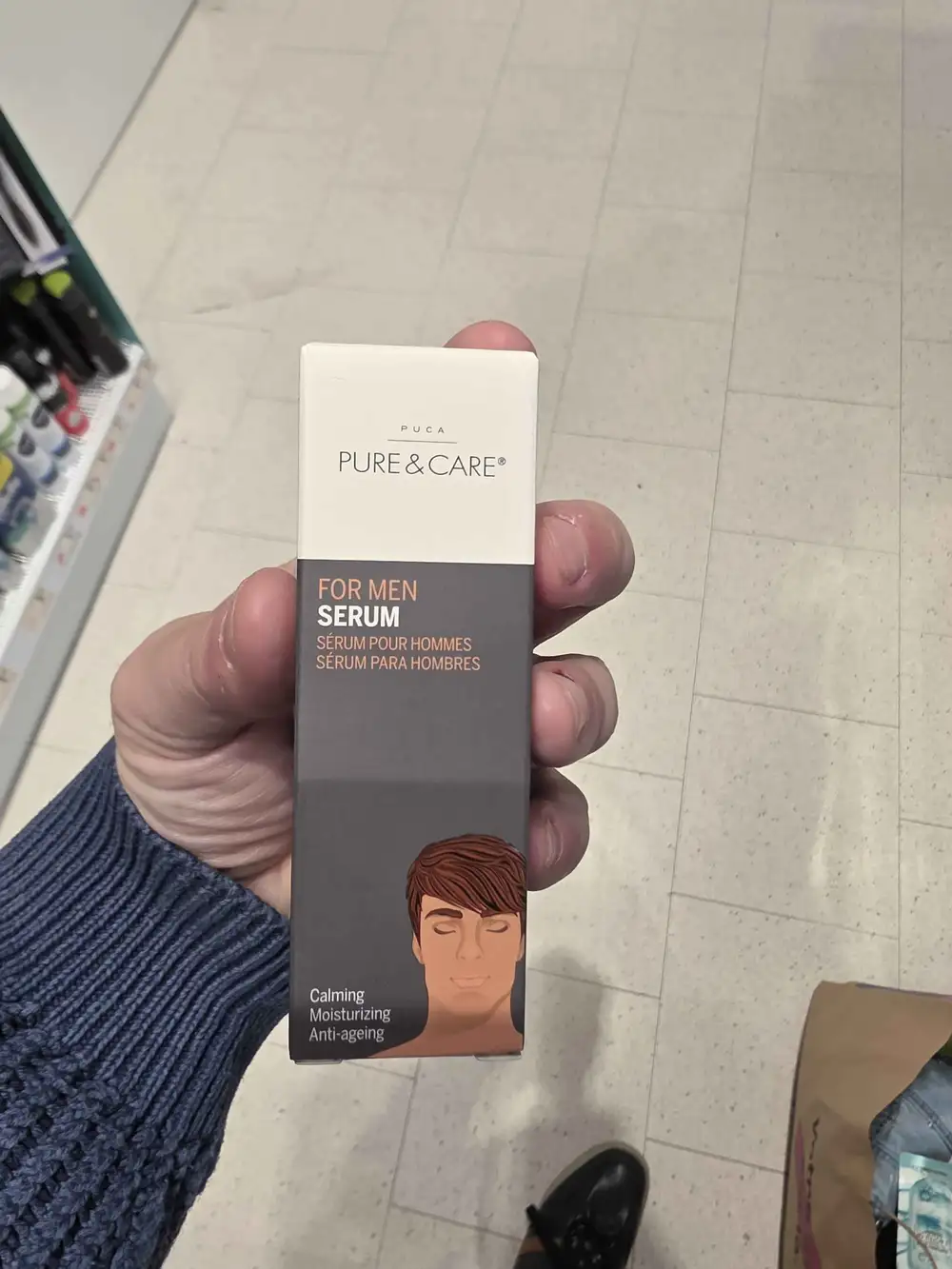 PUCA PURE & CARE - Sérum pour hommes