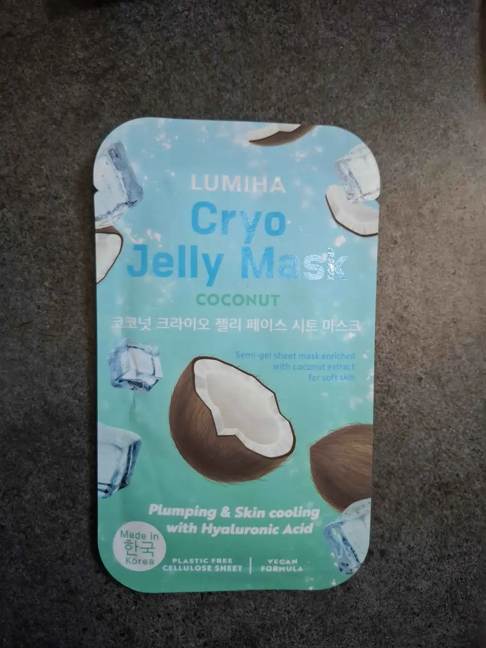 LUMIHA - Cryo jelly mask coconut