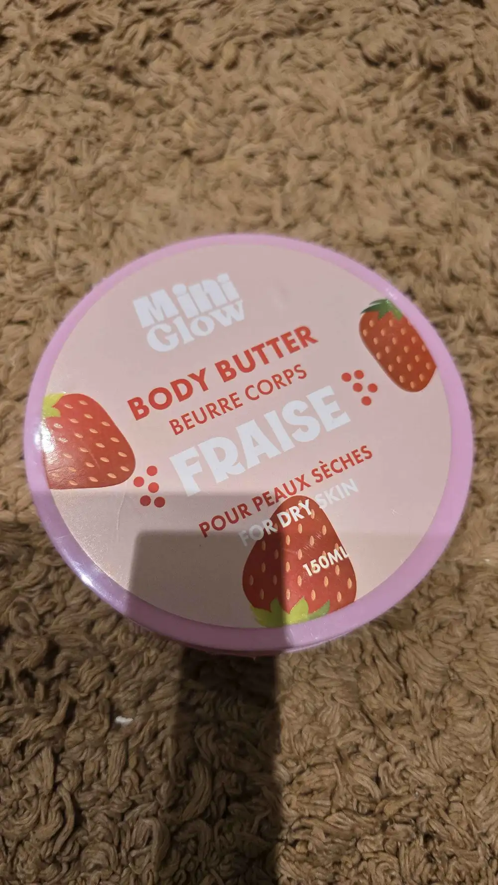 JONAS FRANCE - Mini glow - Beurre corps fraise
