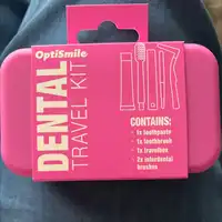 OPTISMILE - Dental travel kit