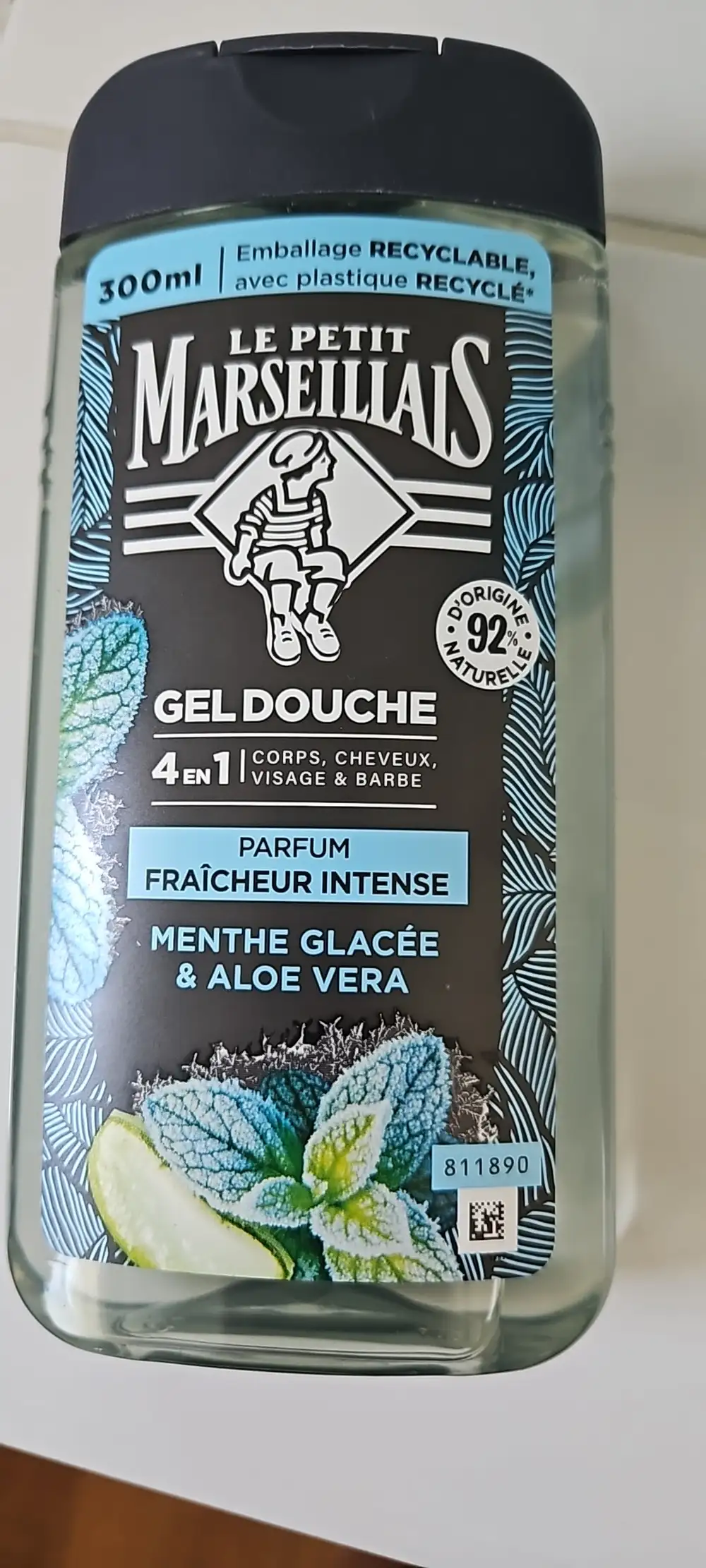 LE PETIT MARSEILLAIS - Gel douche 4 en 1 parfum fraîcheur intense