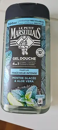 LE PETIT MARSEILLAIS - Gel douche 4 en 1 parfum fraîcheur intense