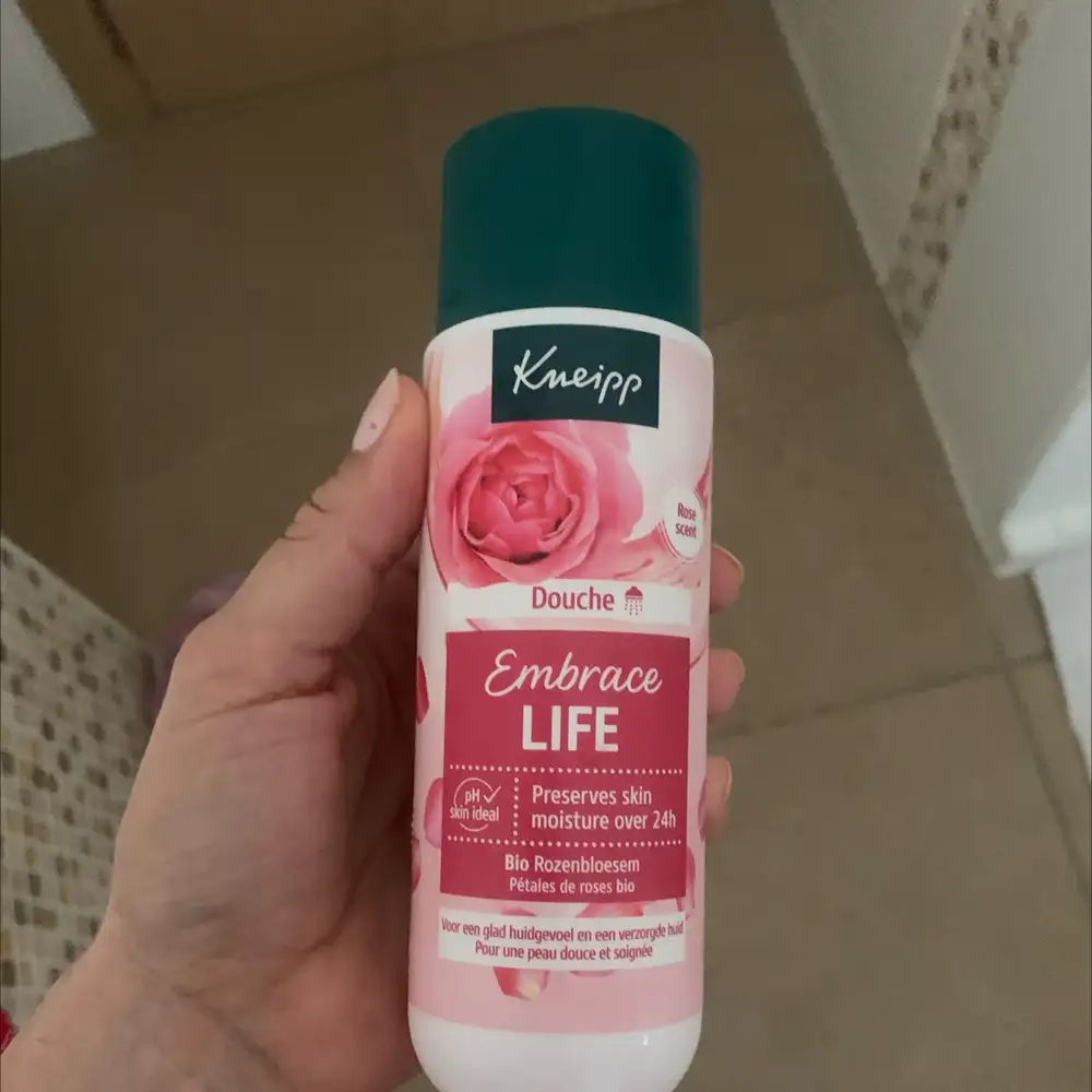 KNEIPP - Embrace life - Douche rose scent