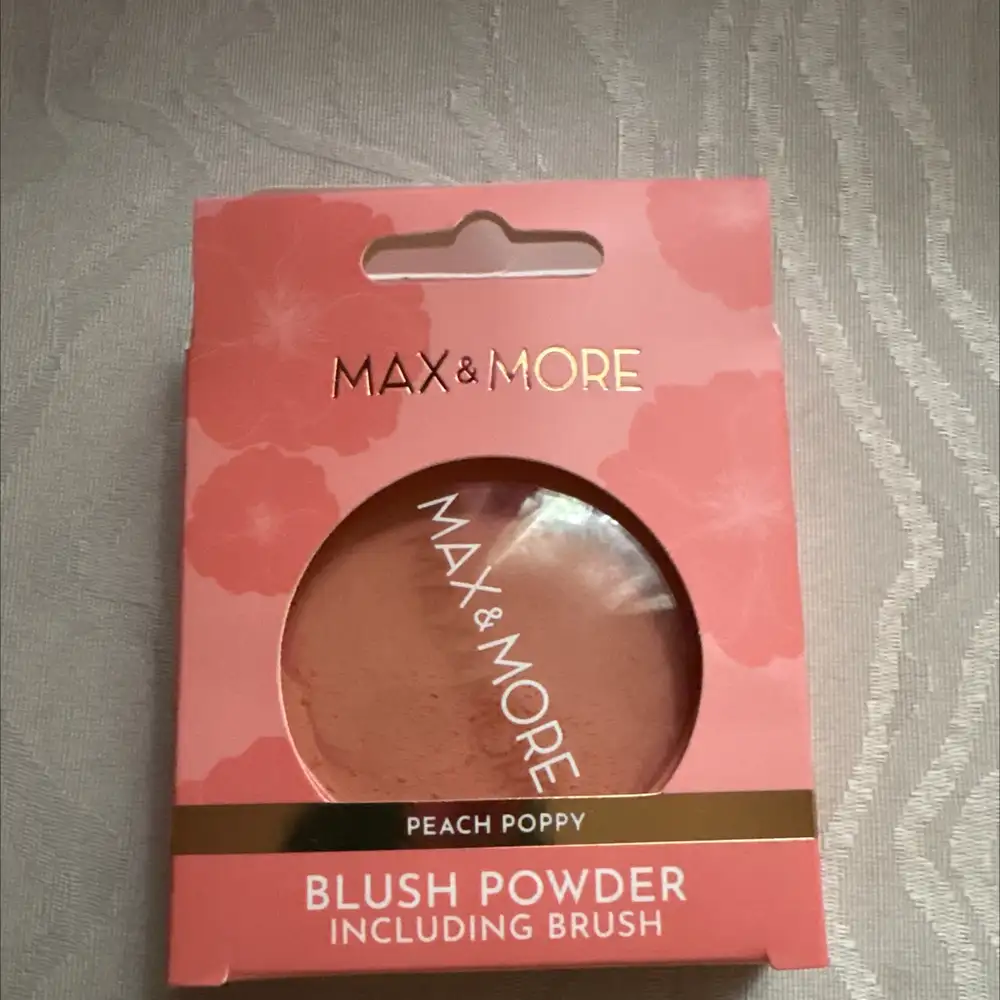 MAX & MORE - Blush powder peach poppy