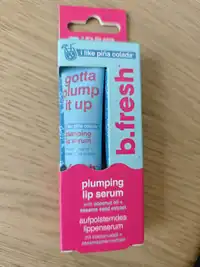 B.FRESH - Gotta plumping it up lip serum